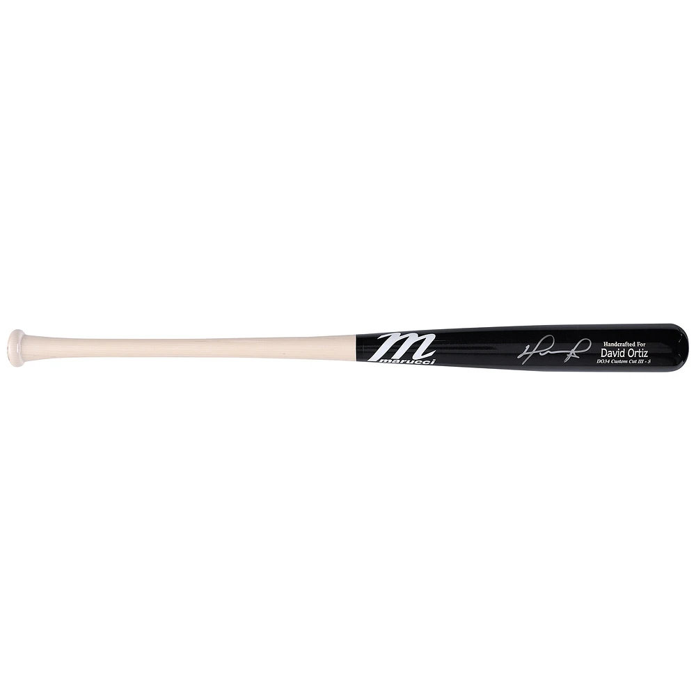 Batte de baseball Marucci autographiée par David Ortiz des Boston Red Sox