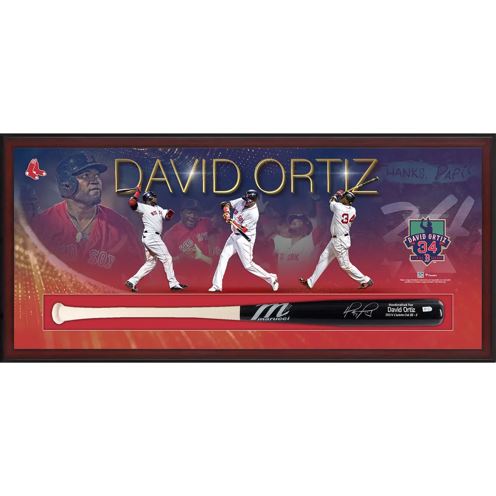 David Ortiz Boston Red Sox Fanatics Authentic Autographed White