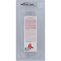 Billet autographié par David Ortiz des Boston Red Sox avec l'inscription « Last Career HR » - BAS Authenticated Graded 9