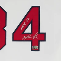 Maillot authentique autographié par David Ortiz des Boston Red Sox avec Mitchell & Ness et inscription « HOF 22 »