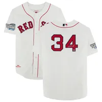 David Ortiz Boston Red Sox Nike Big Papi Replica Jersey - White