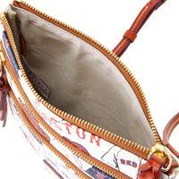 Dooney & Bourke New York Yankees Game Day Triple-Zip Crossbody Purse