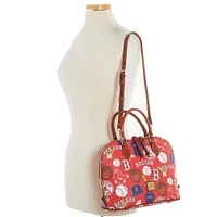 Dooney & Bourke Boston Red Sox Game Day Zip Zip Satchel