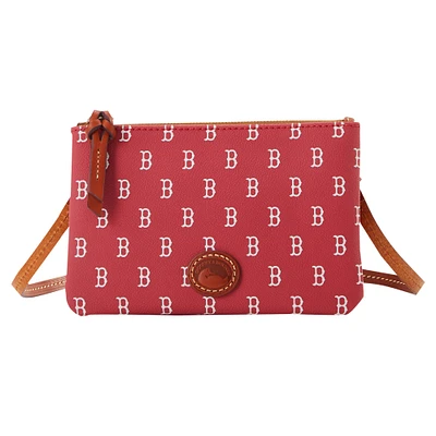 Dooney & Bourke Boston Red Sox Sac à bandoulière avec fermeture éclair sur le dessus