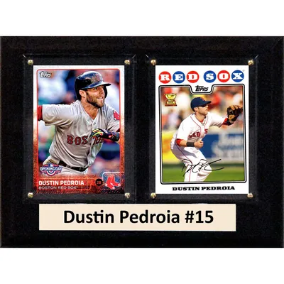Lids Dustin Pedroia Boston Red Sox 12'' x 15'' Plaque
