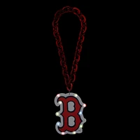 Chaîne de fans avec grand logo lumineux des Red Sox de Boston FOCO