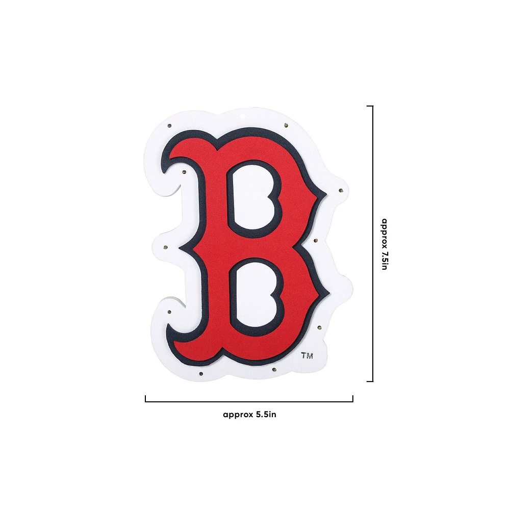 Chaîne de fans avec grand logo lumineux des Red Sox de Boston FOCO