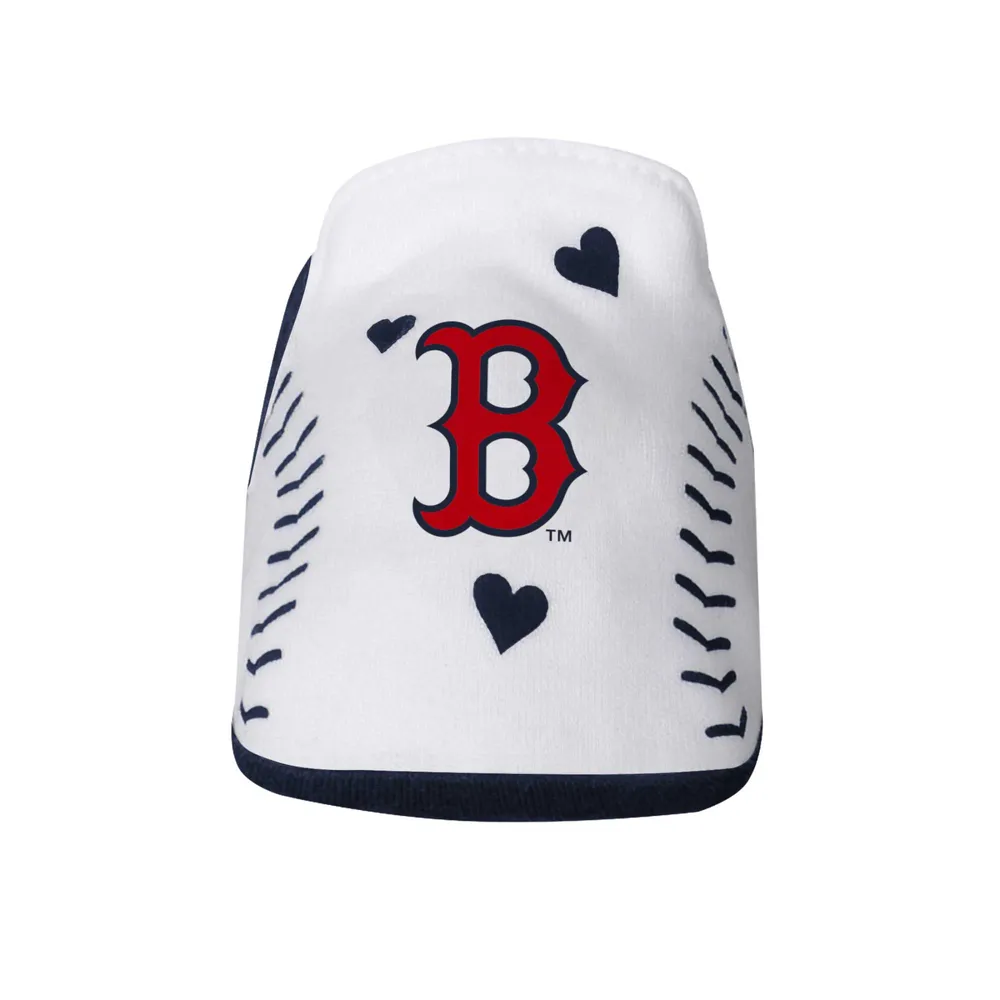 Girls Newborn & Infant Navy Boston Red Sox Play Your Best Bodysuit, Bib &  Booties Set