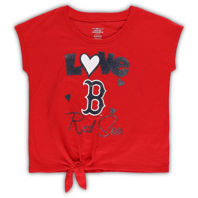 Preschool Boston Red Sox Pink Ball Girl T-Shirt