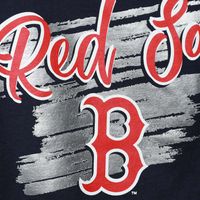 Girls Youth Navy Boston Red Sox Dream Scoop-Neck T-Shirt