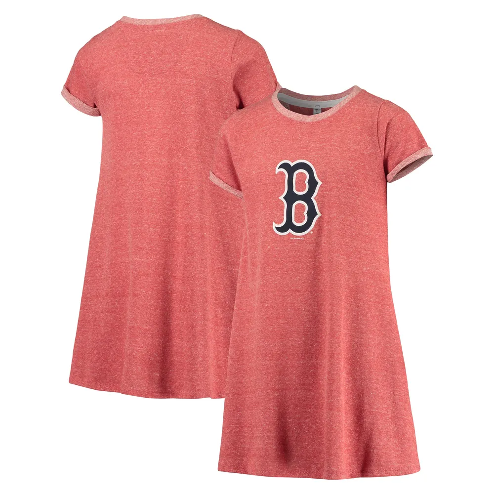 Boston Red Sox Soft as a Grape Girls Youth Melange Dress