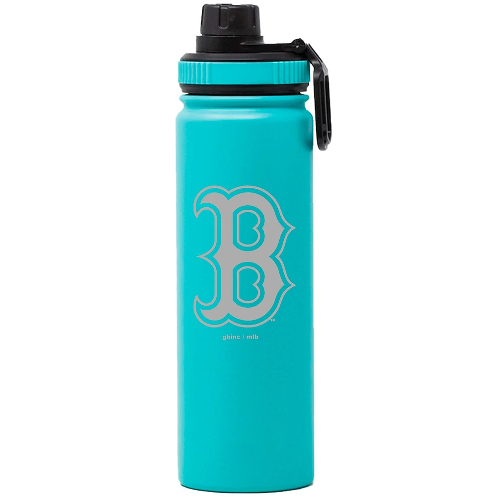 Golfing Buddies Teal Boston Red Sox 21oz. Wide Mouth Bottle with Sports Lid