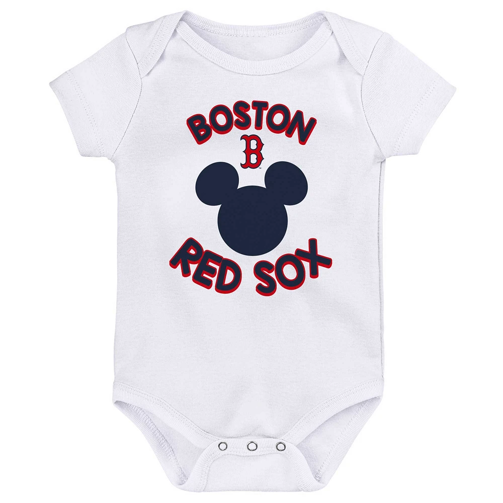 Infant Boston Red Sox Three-Pack Winning Team Bodysuit Set