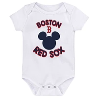 Infant Boston Red Sox Three-Pack Winning Team Bodysuit Set