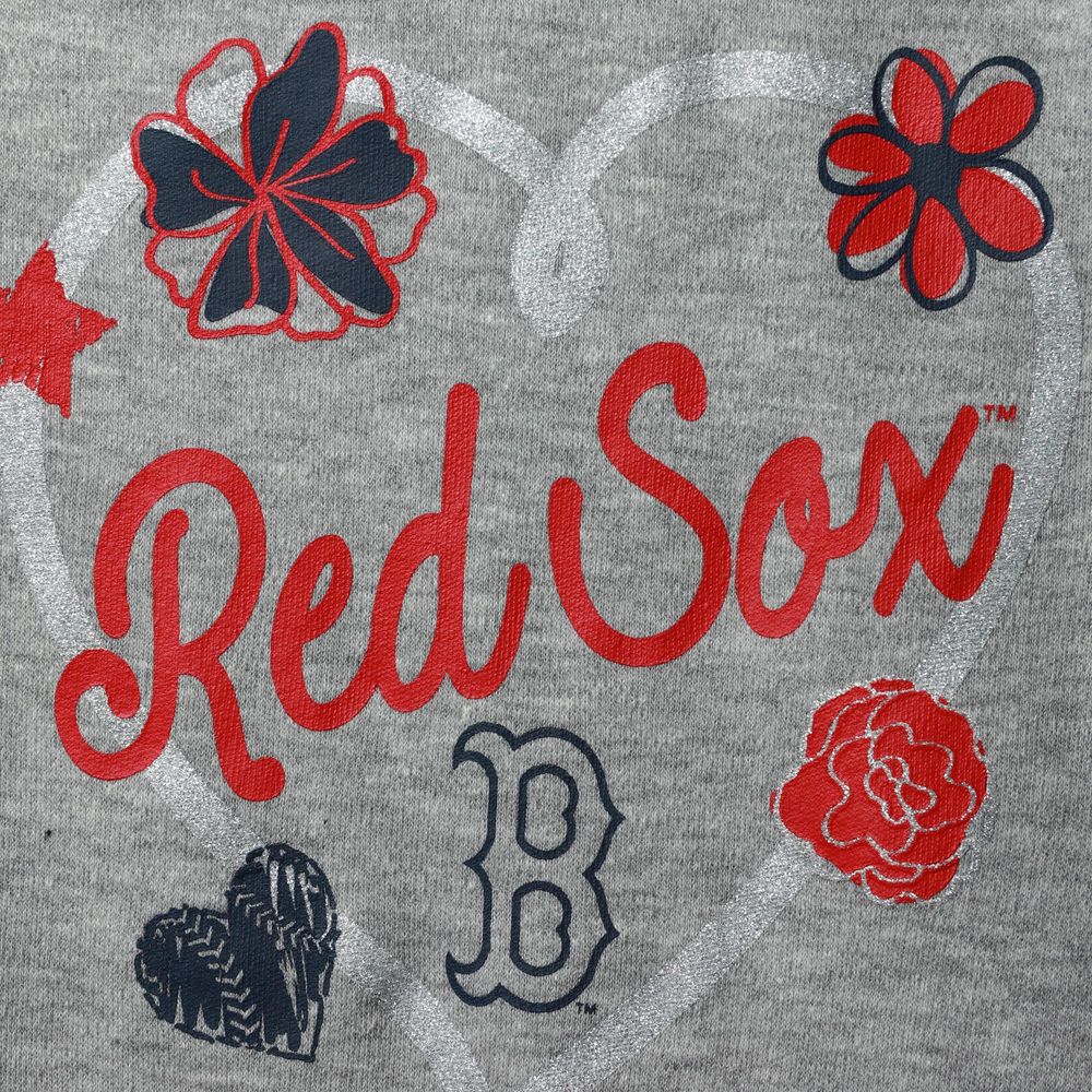 Infant Navy/Red/Gray Boston Red Sox Batter Up 3-Pack Bodysuit Set