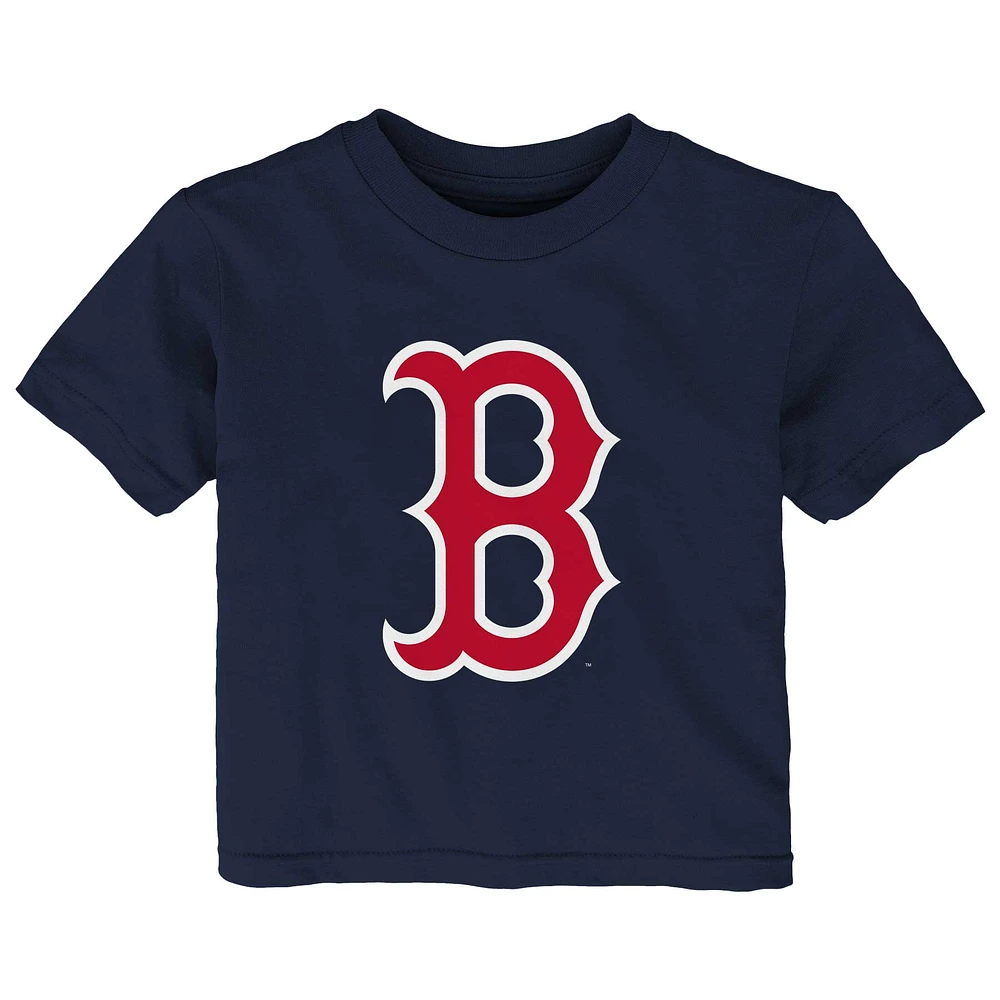 Infant Navy Boston Red Sox Logo - T-Shirt