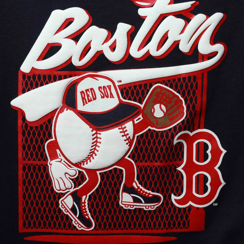 OST REDSOX NAVY INFANT ON THE FENCE SS TEE TEEINF