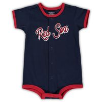 Infant Navy Boston Red Sox Power Hitter Romper