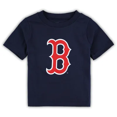 T-shirt à logo principal de l'équipe Boston Red Sox pour bébé, bleu marine