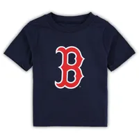 T-shirt à logo principal de l'équipe Boston Red Sox pour bébé, bleu marine