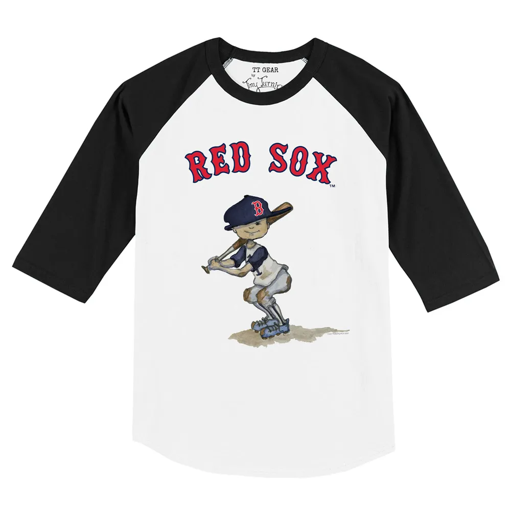 Lids Boston Red Sox Tiny Turnip Infant Fastball Raglan 3/4 Sleeve T-Shirt -  White/Red