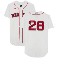 Pedro Martinez White Boston Red Sox Autographed Mitchell & Ness Authentic  Jersey with 04 WS Champs Inscription