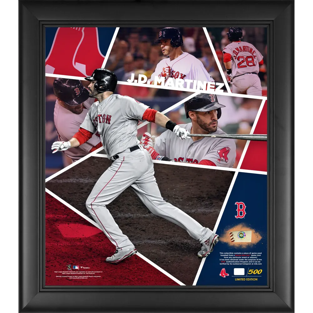 Lids J.D. Martinez Boston Red Sox Fanatics Authentic Framed 15 x