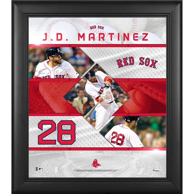 J.D. Martinez Boston Red Sox Fanatics Authentic Autographed Nike