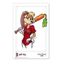 Lola Bunny Boston Red Sox 11"x 17" Looney Tunes affiche imprimée