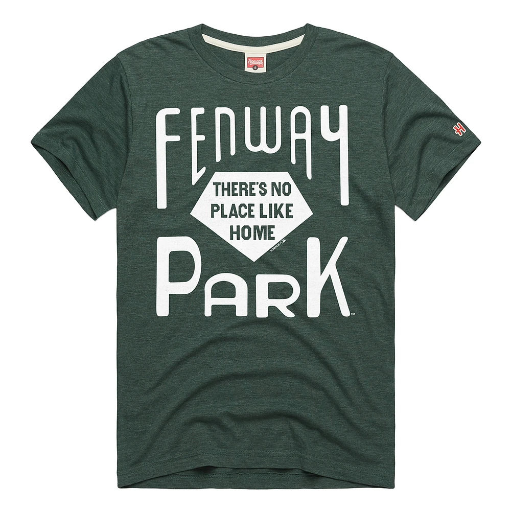 T-shirt hommage vert pour homme, Hyper Local Tri-Blend, Boston Red Sox