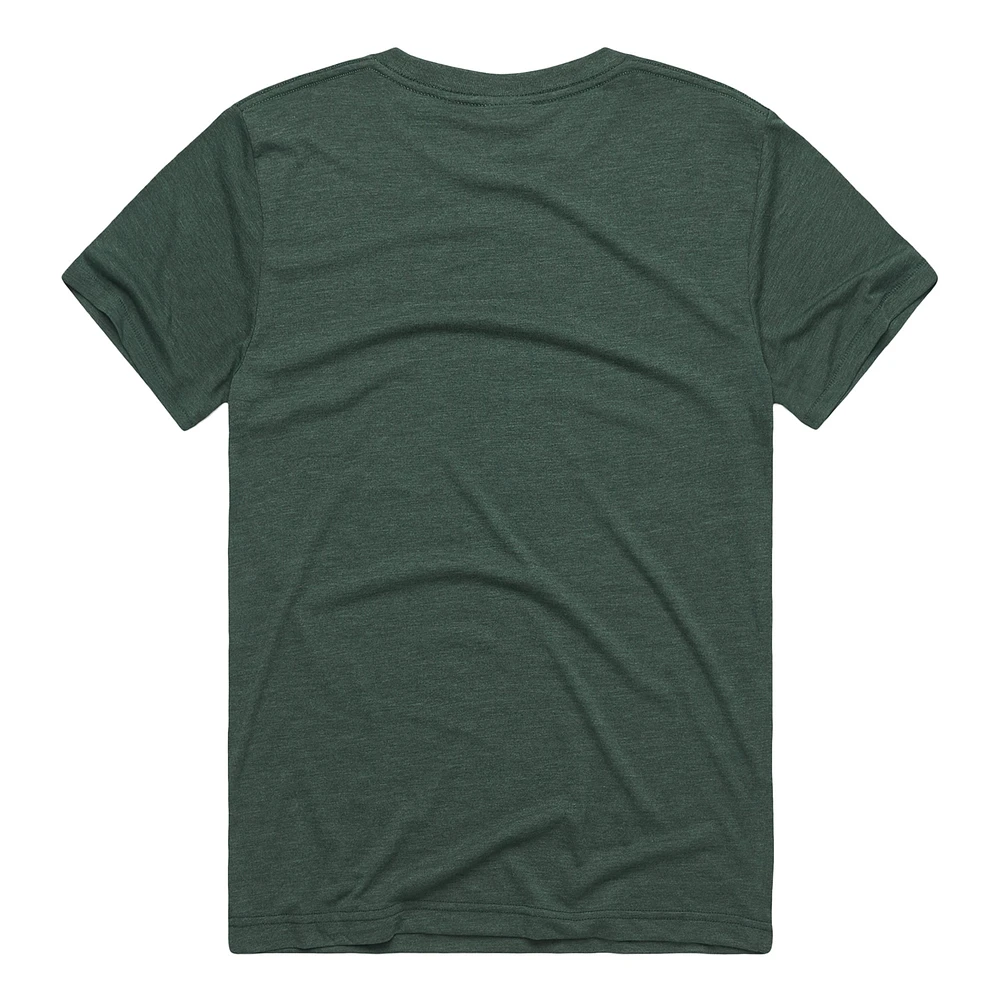 T-shirt hommage vert pour homme, Hyper Local Tri-Blend, Boston Red Sox