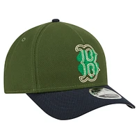 Casquette ajustable 9FORTY A-Frame Boston Red Sox City Feature vert foncé New Era pour homme