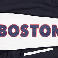 Men's New Era  Navy/Red Boston Red Sox Color Block Full-Zip Hoodie Windbreaker