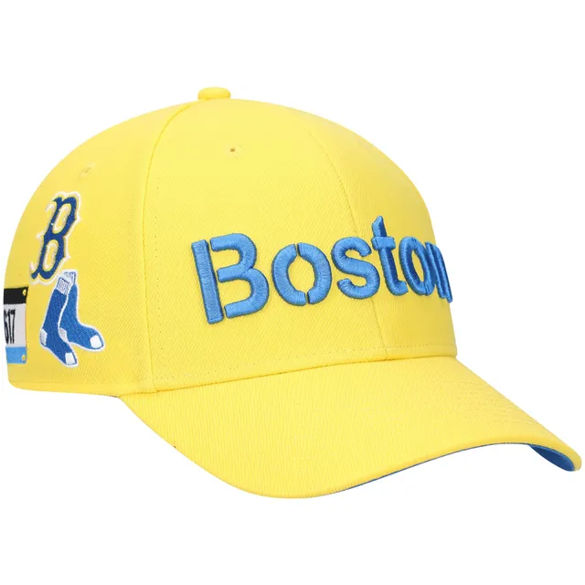 Boston Red Sox New Era Youth 2021 City Connect 9FIFTY Snapback Adjustable Hat - Light Blue