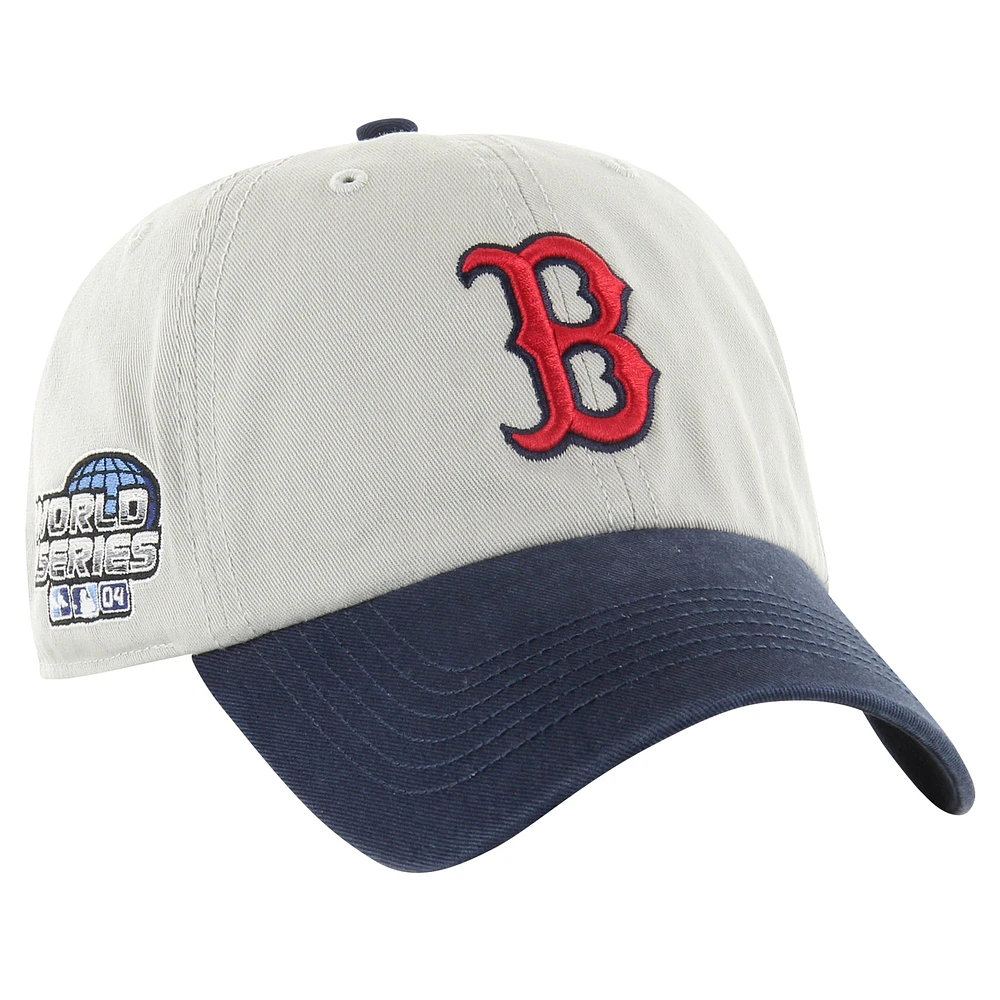 Casquette ajustée '47 pour hommes, gris/bleu marine, Boston Red Sox Sure Shot Classic Franchise