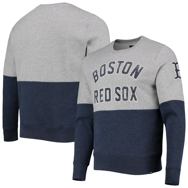 Boston Red Sox '47 Stricker Crewneck Sweatshirt - Red