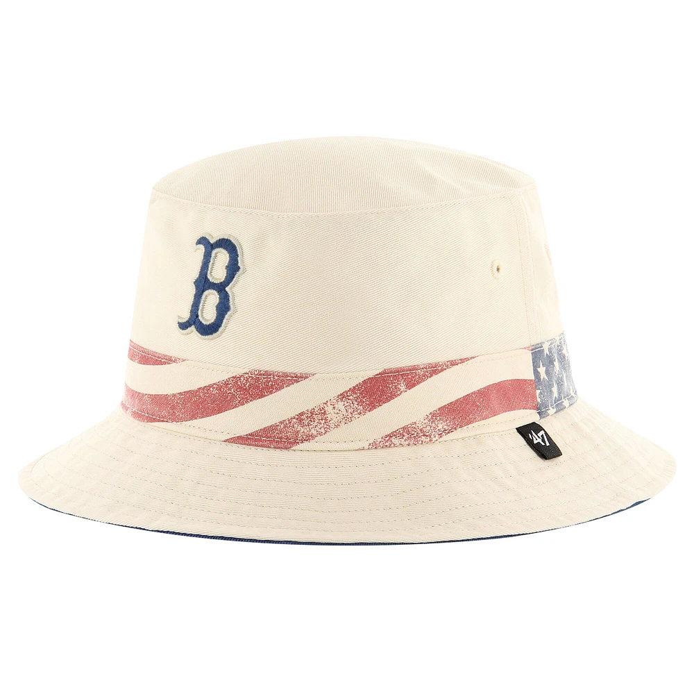 Chapeau bob Glory Daze '47 kaki pour hommes des Red Sox de Boston