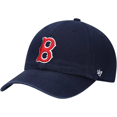 '47 Navy Boston Red Sox 1946 Logo Cooperstown Collection Clean Up Casquette réglable pour homme