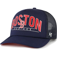 Casquette de camionneur en mousse Backhaul Boston Red Sox '47 bleu marine pour homme