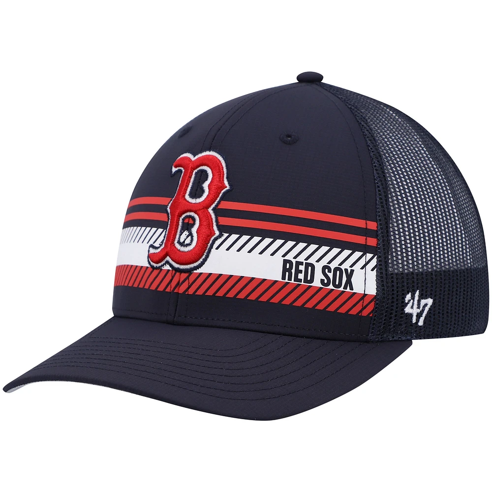 Men's '47 Navy Boston Red Sox Cumberland Trucker Snapback Hat