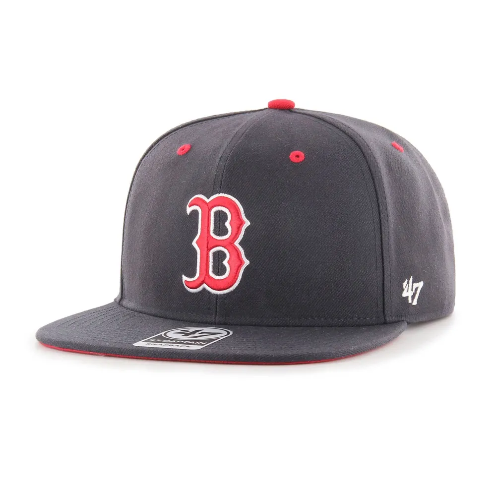Men's '47 Navy/Green Boston Red Sox Franchise Fitted Hat Size: Medium