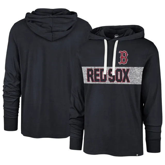 Men's Red Boston Sox Cayenne Hudson Pullover Hoodie Size: Medium