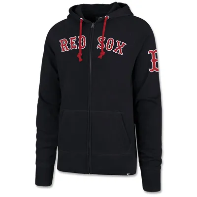 Men's Boston Red Sox Navy Lacer Pullover Hoodie