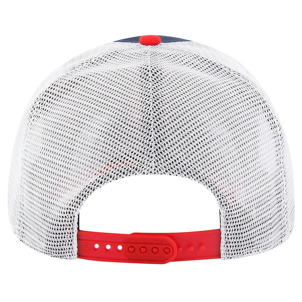 Casquette ajustable Boston Red Sox Gridiron Super Stripe pour homme, modèle 47, bleu marine