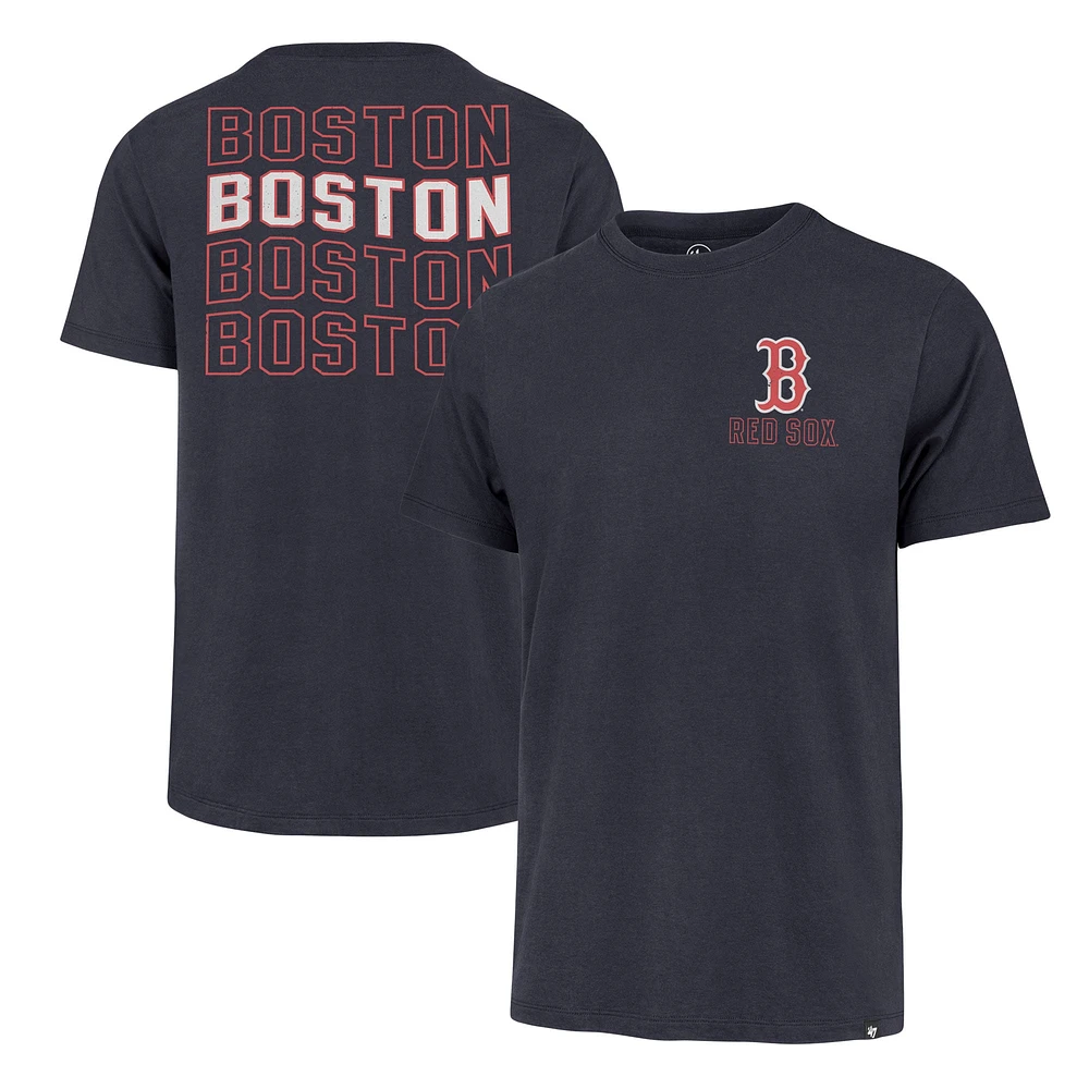 T-shirt '47 bleu marine des Red Sox de Boston Hang Back Franklin pour hommes