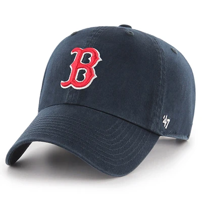 Casquette réglable '47 Navy Boston Red Sox Team Clean Up pour homme