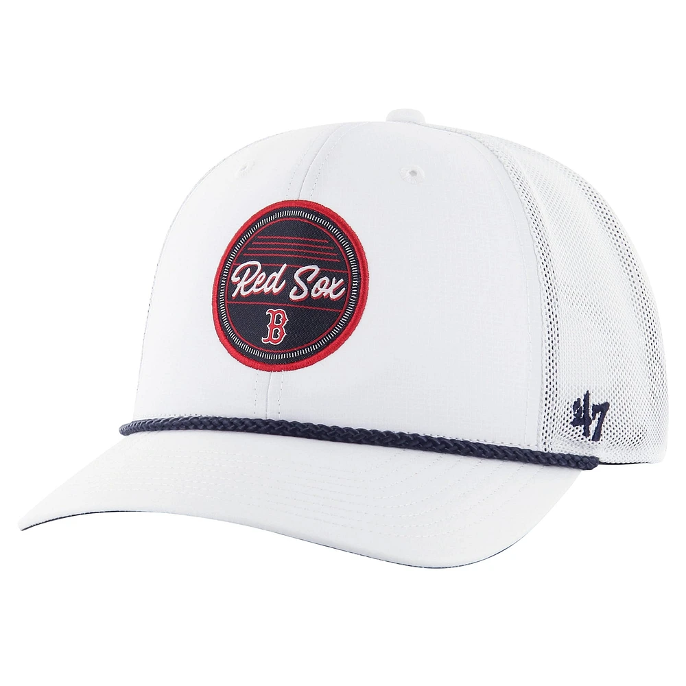 Casquette réglable Fairway Trucker '47 blanche des Red Sox de Boston pour hommes