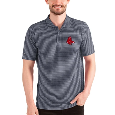 Polo Esteem Antigua chiné bleu marine/blanc pour homme des Boston Red Sox