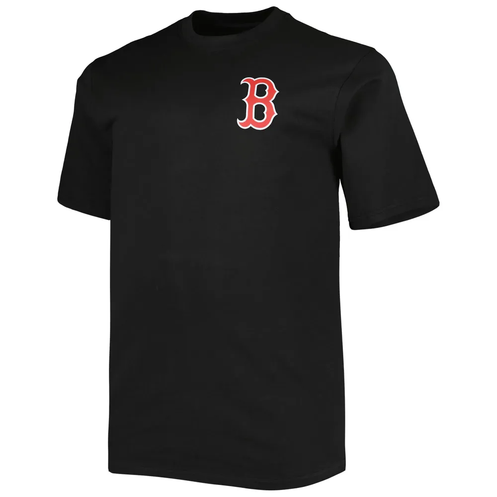 Men's Black Boston Red Sox Two-Sided T-Shirt