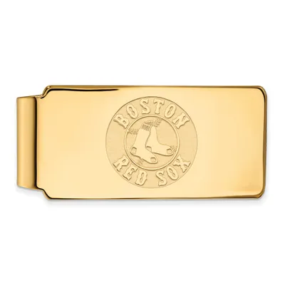 Boston Red Sox 10k Yellow Gold Money Clip